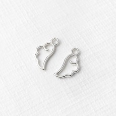 비즈아이 [7098-11]메탈펜던트 천사날개 8.6x18mm OR 1개