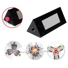 블링블링 비즈 정삼각 만화경 만들기 1인용 만들기만화경 그리기망원경 관찰학습, 1개, 상세페이지참조