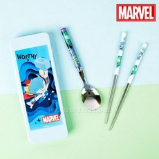 마블 어벤져스 스마트폰 진공수저케이스세트ver8+7pNb