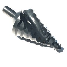 HSS4241의 원가 4-39/4-40/4-42/4-45/4-52/6-50mm 스텝 드릴 비트 코어 콘 강철 금속용 홀 커터 제작, 01 106 116mm, 01 라운드, [02] 10-45spiral, 1개