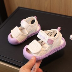 DFMEI 寶寶涼鞋幼兒學步鞋夏季新款嬰兒鞋沙灘鞋小童鞋女寶寶涼鞋