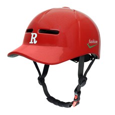 오토바이반모헬멧 야구모자헬멧 소두핏 여름헬멧 탄소섬유무늬, 1개, 유광퓨어레드