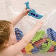 욕실용 어린이 목욕 그물정리망 부착형 장난감보관 다용도망 물빠짐 정리 욕실정리망