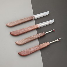 바느질 수선용 실뜯개 실따개 리퍼 2개 4개, 단일