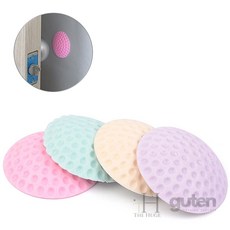 더휴즈 방문콕 방지 범퍼 패드 원형 도어충격방지패드, 1개