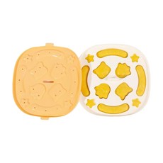 卡通造型製冰盒 造型模具, 星星貓爪+蓋+油刷, 1個