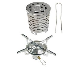 강염스토브 캠핑 버너 스틸 야외 원적외선 난방 커버 텐트 히터 피크닉 가스 스토브, Silve Cover stove