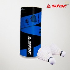 스타스포츠 셔틀콕 깃털 3개입 배드민턴 공 스포츠 운동 용품 셔틀 실외스포츠용품