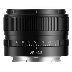 TTARTISAN AF 40mm F2 AF (E 풀 사이즈 대응 렌즈 오토 포커스 컴팩트 경량 카메라