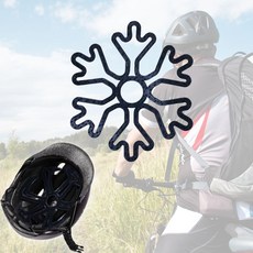 헬멧 실리콘 패드 머리보호 이너패드 자전거 오토바이 라 머리눌림방지 내피 쿨패드 캡 이너, 1개, 상세페이지 참조