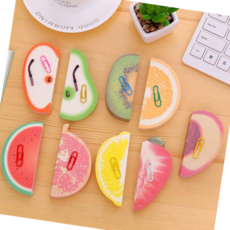 사과메모지 상콤달콤 입체 과일 메모지, 수박(d)