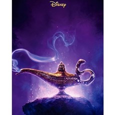 DIY 그림그리기 디즈니 일러스트 마법램프 40x50, 1개