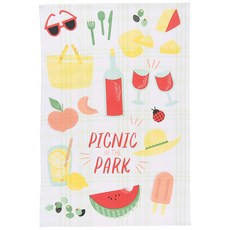 나우디자인 코튼 디쉬타월 키친크로스, Picnic In The Park, 1개