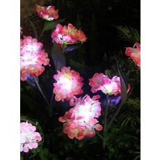 태양야외 모란꽃 방수 다채로운 색상 변경 광섬유 램프 안뜰 발코니 정원 잔디 15277C1859040, 35. 태양열 유형 단층 해파리 램프  다채로운 자동