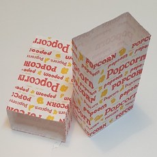팝콘봉투 (대)10장 위생식품포장 유산지, 100g