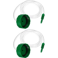 산업용 접착제 액체 카트리지 디스펜서용 커넥터 어댑터 교체용 uxcell 2Pcs 공기 튜브 200cc 접착제 디스펜서 주사기
