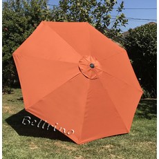 벨리노 데코 10피트 8갈비 교체 벽돌 튼튼하고 두꺼운 우산 캐노피 전용