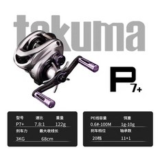 塔酷馬 P7 碳素水滴輪, P7 【原裝】,左手型