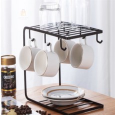 컵걸이 접시 정리대