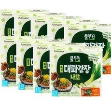 풀무원 특제 대파간장 나또 2입, 9개, 86.5g