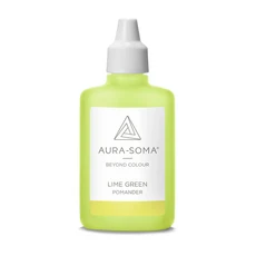 AURA-SOMA 青檸綠香氛精油，提升活力，平衡情緒，隨身攜帶，探索自我, 1個, 25ml, 萊姆.芫荽.肉桂.鼠尾草.玫瑰.柑橘皮