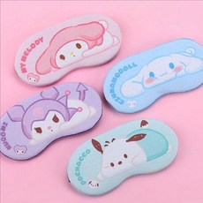 HOOT 수면 안대 어린이 벨보아 캐릭터 낮잠, 쿠로미, 1, 1