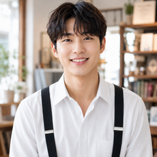 라리브 남자멜빵 바지 서스펜더