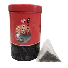 魚池鄉農會 日月潭紅茶 紅玉18號 茶包禮盒, 1個, 三角立體茶包(25包)鐵罐