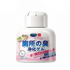 桂思 日本進口 廁所淨化凝膠 150g 植物精萃 孕嬰可用 除臭芳香, 1個