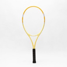 【臺灣出貨】27寸碳素一體拍成人網球拍訓練拍鋁閤金大學生專業網球拍軟桿耐打-奢尚匯品, 黃色, 1個