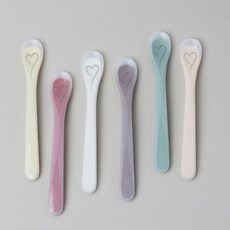 【韓國BlueMama】鉑金矽膠副食品湯匙 柔軟安全 呵護寶寶牙齦 台灣總代理公司貨, 薄荷綠, 1個