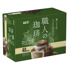 ucc 職人精選濃郁款濾掛式咖啡, 1盒, 40包, 7g