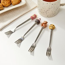 [모던하우스 광주역점] 베어브런치 티포크 4P 세트_CENTURY, 4개