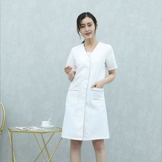 피부관리사가운 헤어디자이너 네일 에스테틱 유니폼 마사지