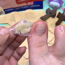 발톱 손톱 변색 무좀 파고듦 곰팡이균 억제 발톱패치 나이트 타임, 0.85g, 1개, 28개입