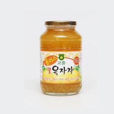 [엠디] 유자청 전남 고흥 두원농협 꿀유자청 1kg, 2개입, 1개