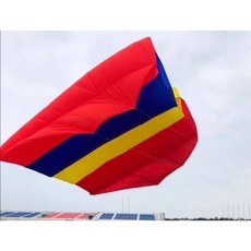 領航風箏 紅藍黃條紋, 2平方米(m2)