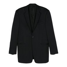 조르지오 아르마니 중고 2000's 싱글 브레스티드 스트라이프 블레이저