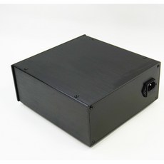 2159 全鋁機箱 前後級功放 電源濾波器外殼 美標機箱 膽機箱機殼, 1個, 前板空白、後板電源座孔