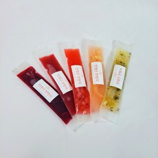 스틱 수제청 60g 과일 간식 스틱 과일청 답례품, 레몬청, 1개, 1개입