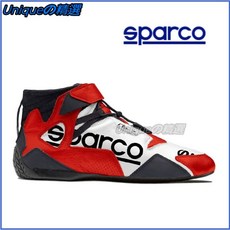 SPARCO真皮賽車鞋 FIA認證 男女款 卡丁車/摩托車/汽車賽事專用, 1個, 灰藍色,40