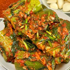 100% 국내산 오이 소박이 1kg 오이부추무침 오이김치 반찬, 1개