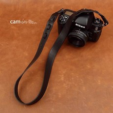 CAM-in 真皮造型相機背帶, 1個, cam2402黑色單孔