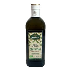 올리탈리아 유기농 엑스트라버진 올리브유, 1L, 1개