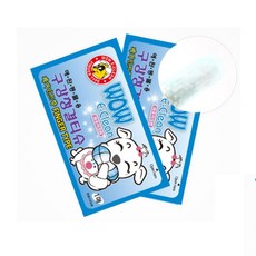 강아지구강관리 강아지물티슈 강아지 구강청결티슈 20매