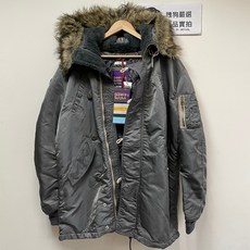 極度乾燥 Superdry 飛行夾克 N3B 風衣 外套, 深灰色,L, 1個