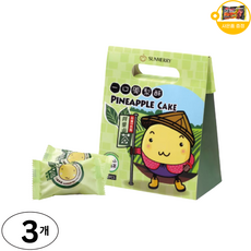 대만 썬메리 펑리수 우롱차 사은품 추가증정, 3개, 168g