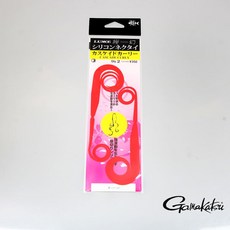 가마가츠 앵환실리콘 넥타이 카스케이드컬리1931308, 1개