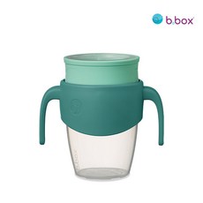 비박스 흘림방지 스스로 360컵, 에메랄드 포레스트, 에메랄드 포레스트, 1개, 250ml