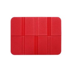 피크닉 접이식 휴대용 야외 등산 캠핑 1인용 미니 엉덩이 방석 빨강